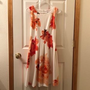 Calvin Klein floral summer dress